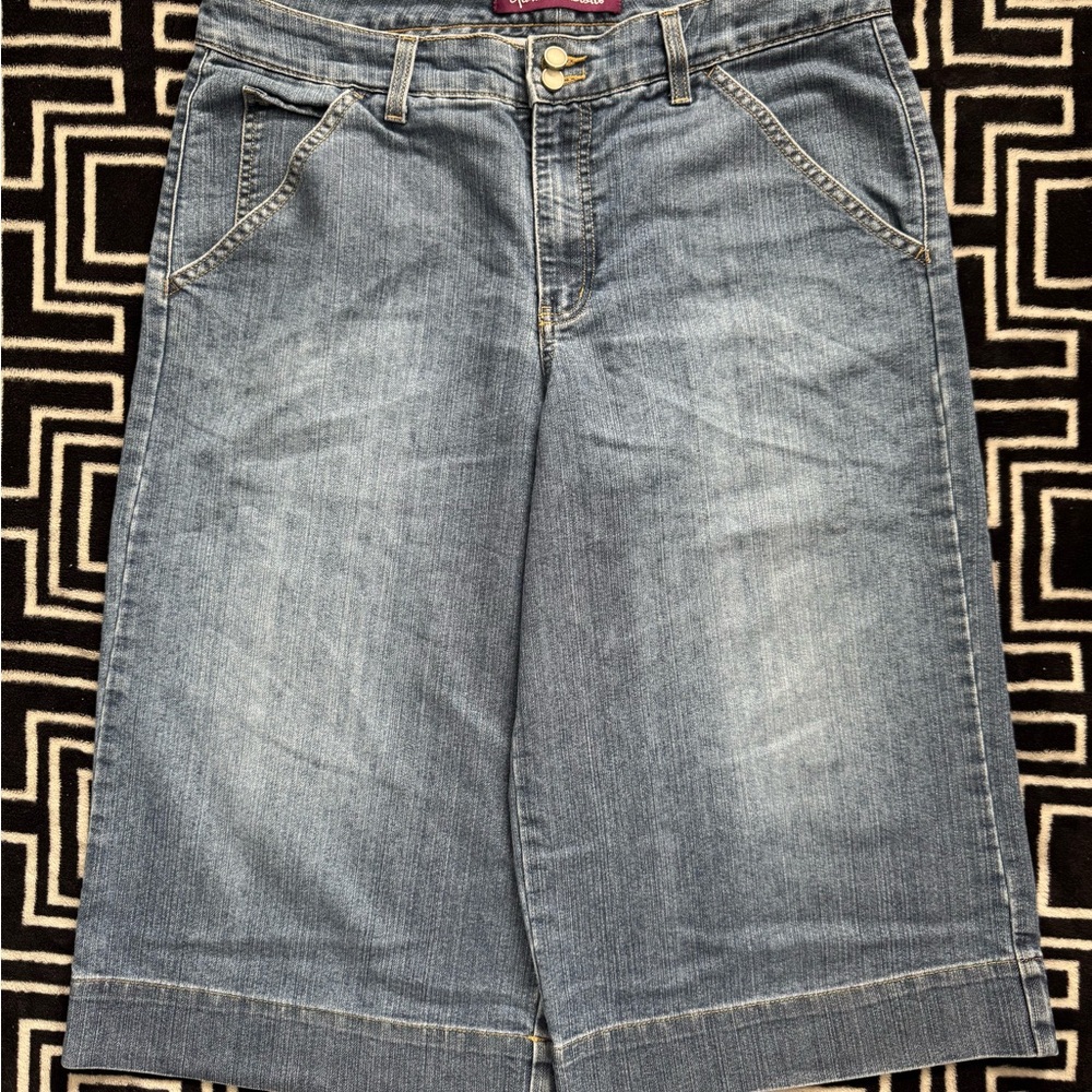 Gloria Vanderbilt Blue Jean Shorts